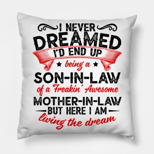 Proud Son In Law - Gift for Son In Law Pillow