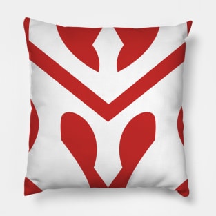 simple warrior icon Pillow