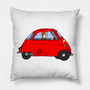 Cool Bubble Car Pillow