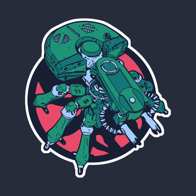 Tachikoma by thatkidwhodraws