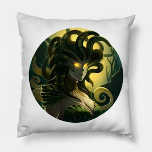 Vector Anime Vraska - Golgari Queen Pillow