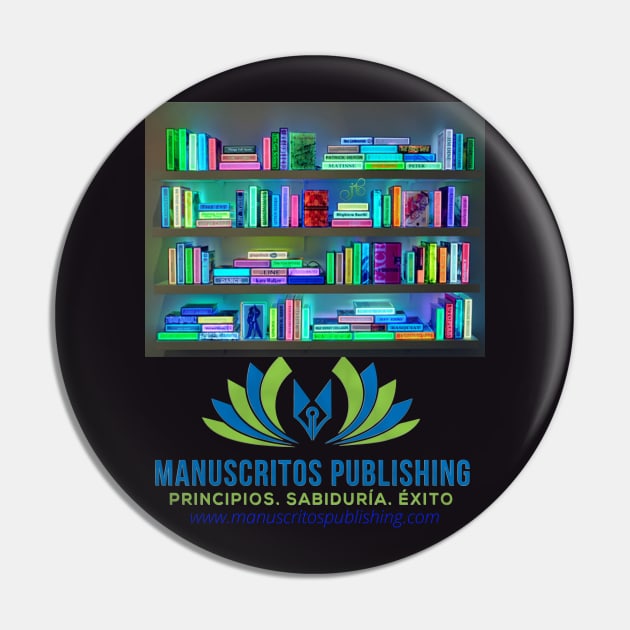 Manuscritos Publishing Pin by LibrosBOOKtique