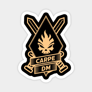 Carpe DM Skull Swords Magnet