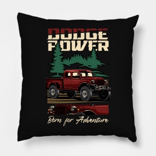 Power Wagon Off Road Truck Pillow