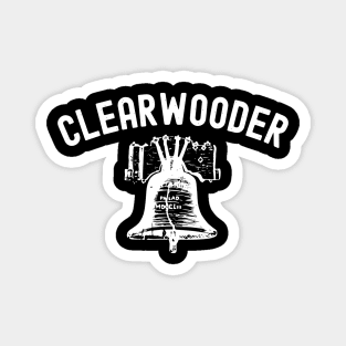 Clearwooder Clearwater Funny Philly Baseball Tee Magnet