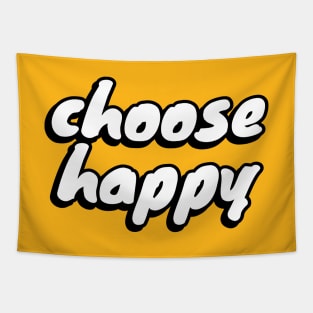 Choose Happy Tapestry