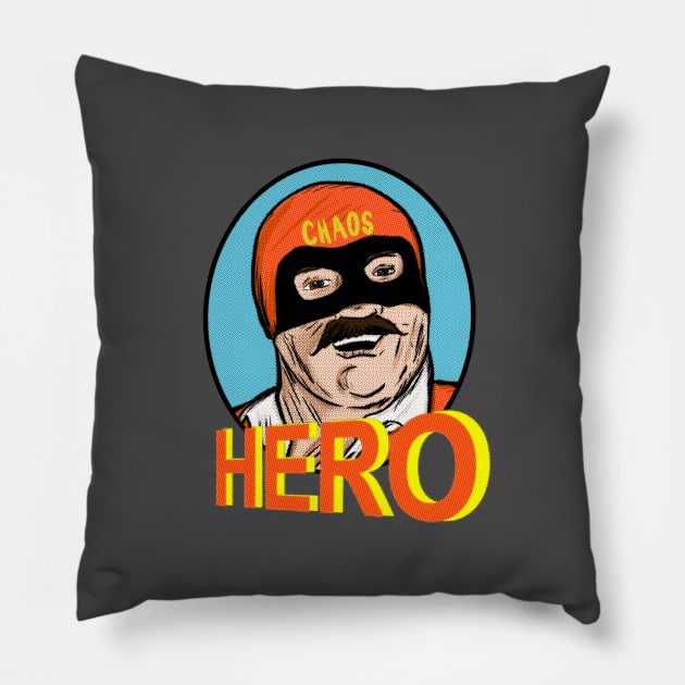 Cannonball Run Captain Chaos Pillow by Sbrown1521