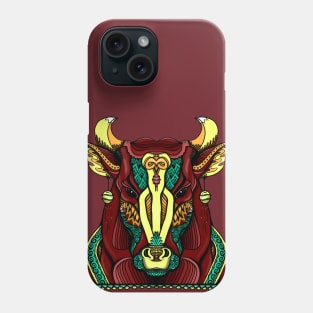 Ox Totem, Chinese New Year Phone Case