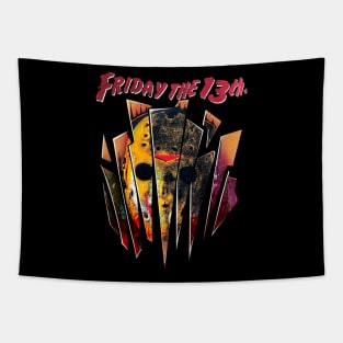 Friday the 13th Night Terror Tapestry