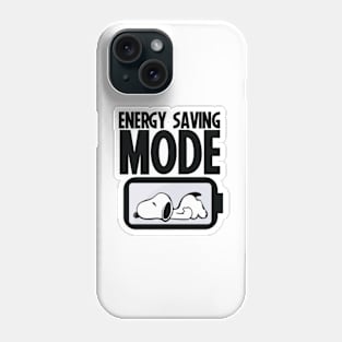 Energy Saving Lazy Dog Phone Case