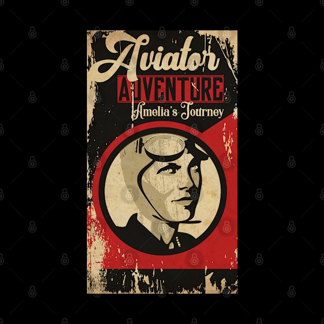 Vintage Aviator Adventure by CTShirts