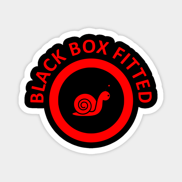 Black Box, Young and New Car Drivers Magnet by Applecrunch