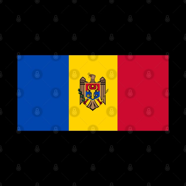 Moldova Flag by Historia