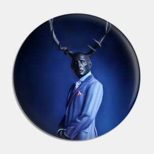 Hannibal Lecter Blue Suit Wendigo Pin