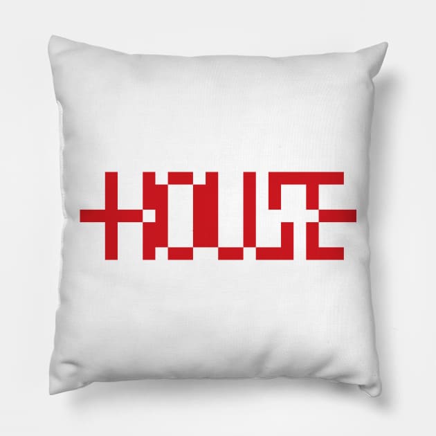 HOUSE Pillow by omstudio