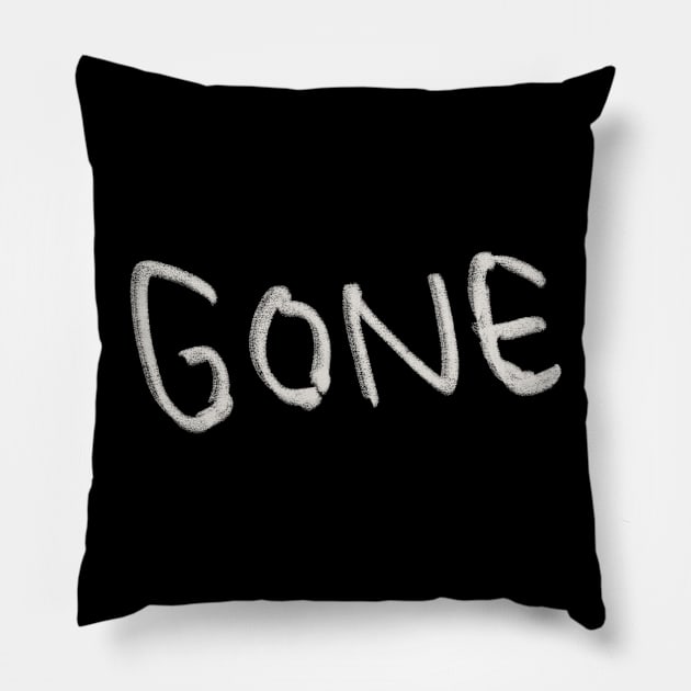 Gone Pillow by Saestu Mbathi