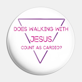 Does Walking with Jesus Count as Cardio? Pin