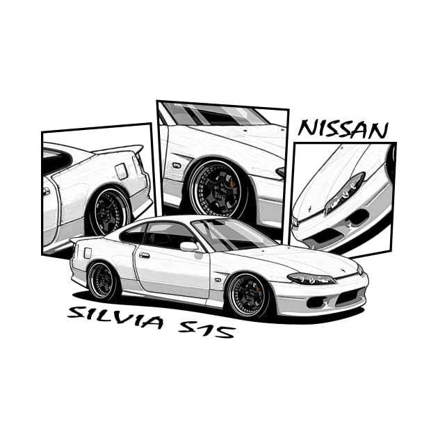 Nissasn Silvia S15, JDM Car by T-JD