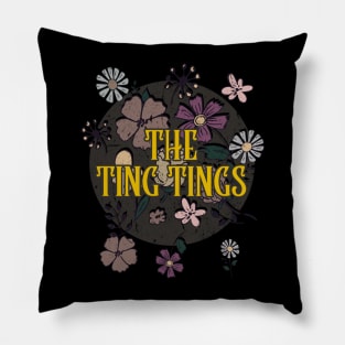 Aesthetic Tings Proud Name Flowers Retro Styles Pillow