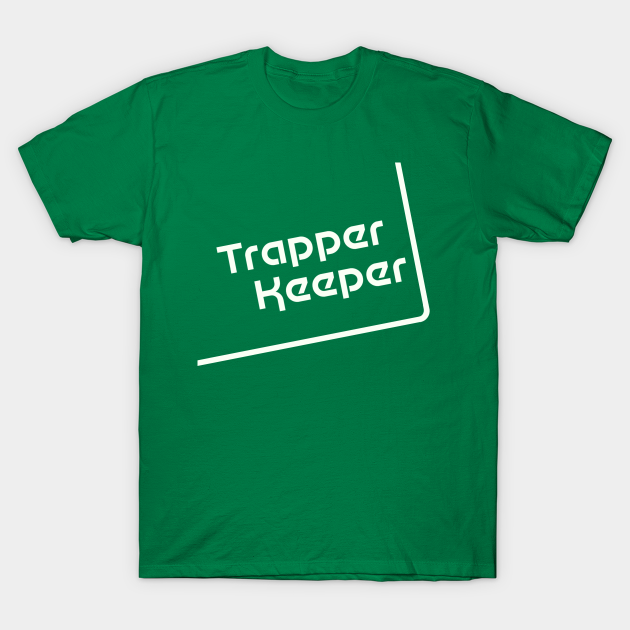 Raar Quagga telex Trapper Keeper - white - Eighties - T-Shirt | TeePublic