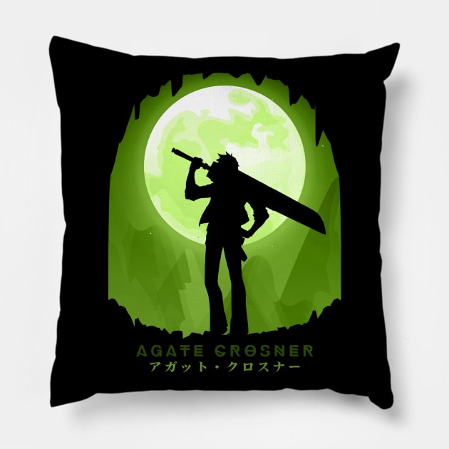 Agate Crosner | Trails Of Cold Steel Pillow by GuruBoyAmanah