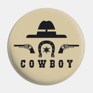 Cowboy Pin