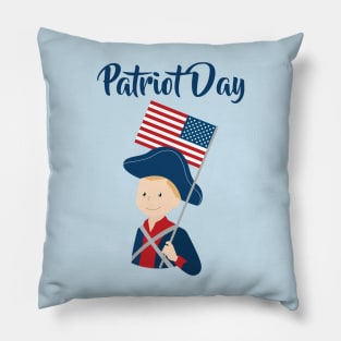 US flag held high for those who died - Patriot Day - September 11 Pillow