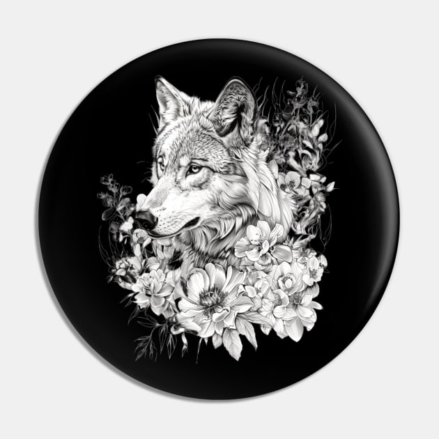 Wolf Mythology Influence Pin by Merle Huisman