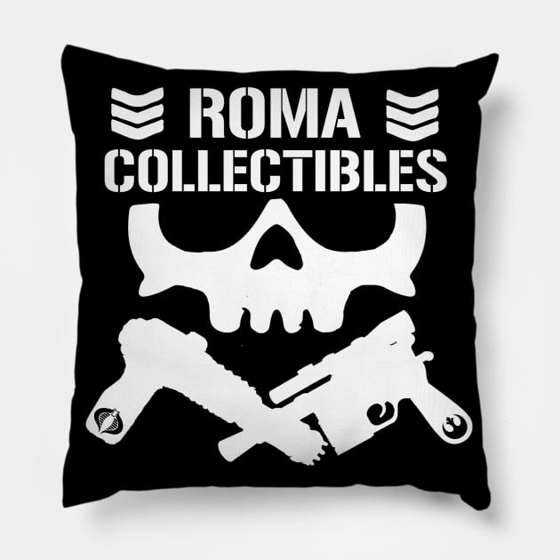 ROMA Club Pillow by ROMAcollectibles