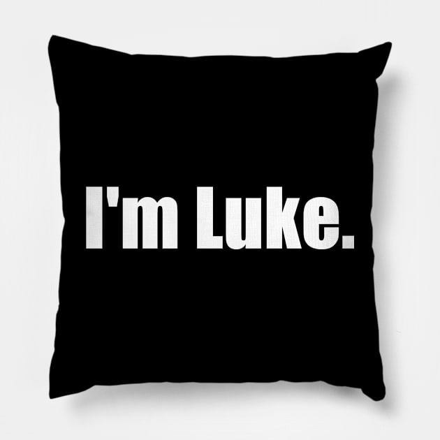 I'm Luke Pillow by J