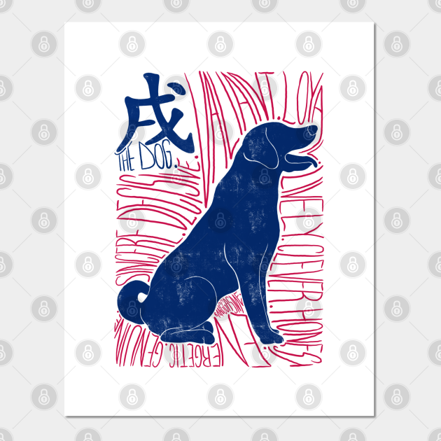 The Dog Shio Chinese Zodiac Sign - Chinese Astrology Dog - Posters and Art Prints | TeePublic The Dog Shio Chinese Zodiac Sign - Chinese Astrology Dog - Posters and Art Prints | TeePublic