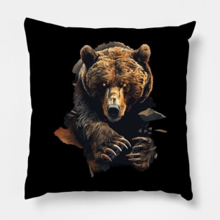 Secrets Shrouded In Grizzly Bear Pillow