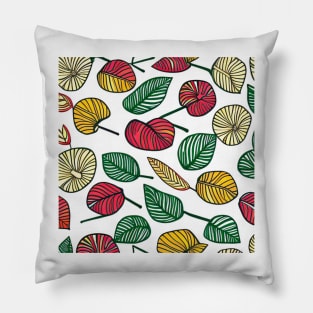 leaf rush Pillow