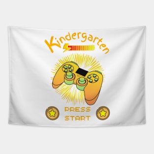 Kindergarten Press Start - Game Controller White Tapestry