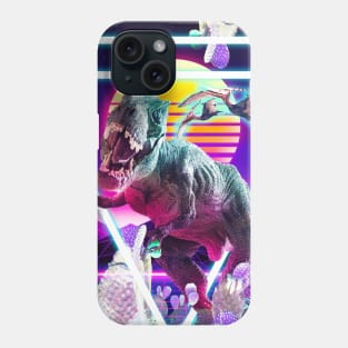 Dinosaur Rave Raving T-Rex Phone Case