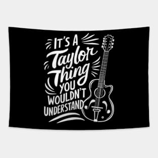 "It's a Taylor Thing" Guitar Tapestry