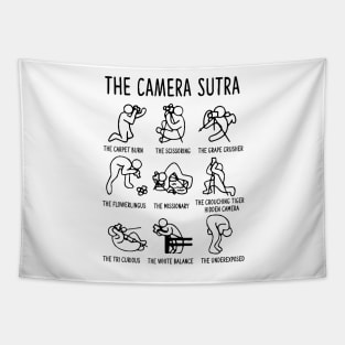 The Camera Sutra - Funny Design Tapestry