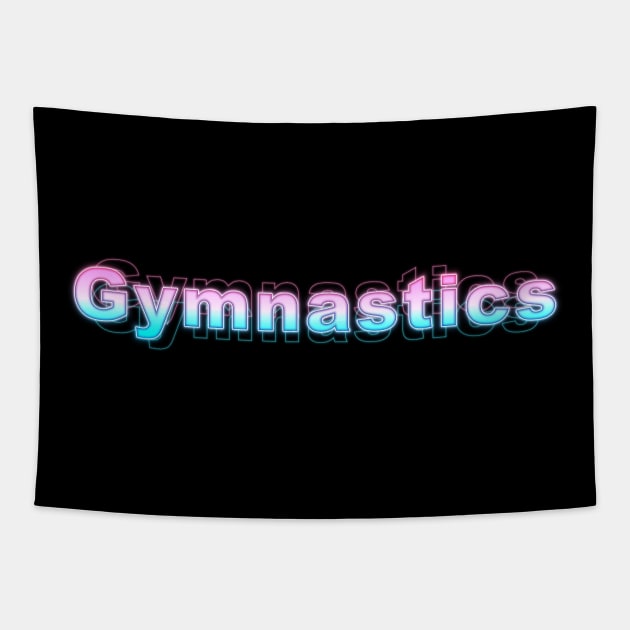 Gymnastic Tapestry by Sanzida Design