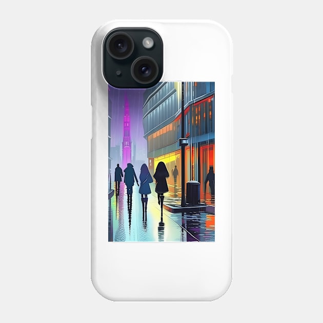 Mysterious woman Phone Case by Colin-Bentham