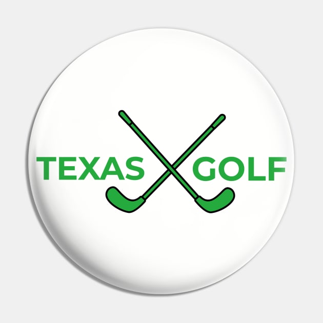 TEXAS GOLF Pin by Cult Classics