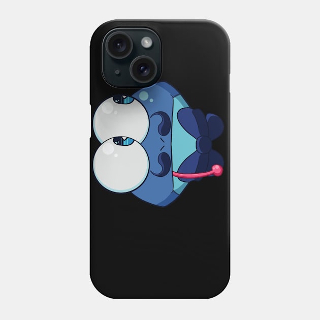 Mr. Blue Frog Phone Case by KnightLineArt