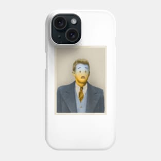 Fearful man Phone Case