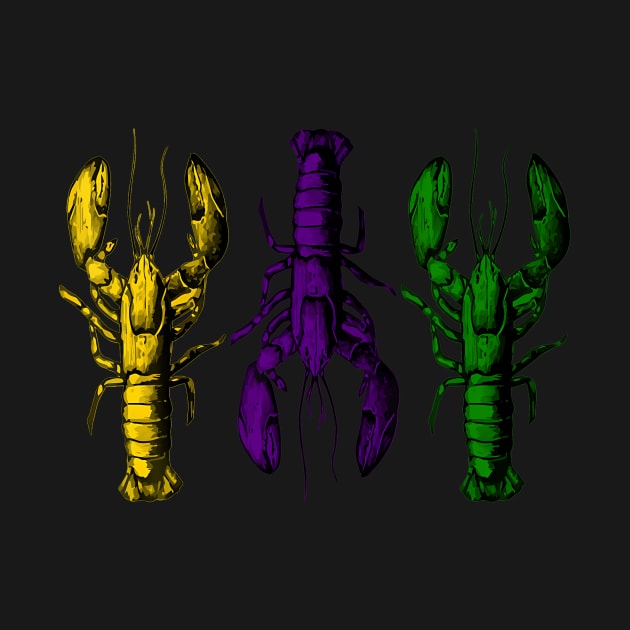 Mardi Gras Crawfish Happy Mardi Gras 2024 Matching Party by Saboia Alves