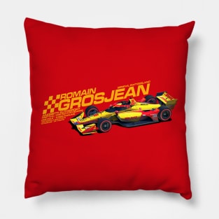 Romain Grosjean 2022 (yellow) Pillow