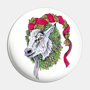 Yule Goat Pin