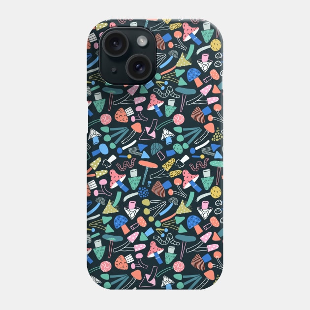 Mushrooms Phone Case by kostolom3000