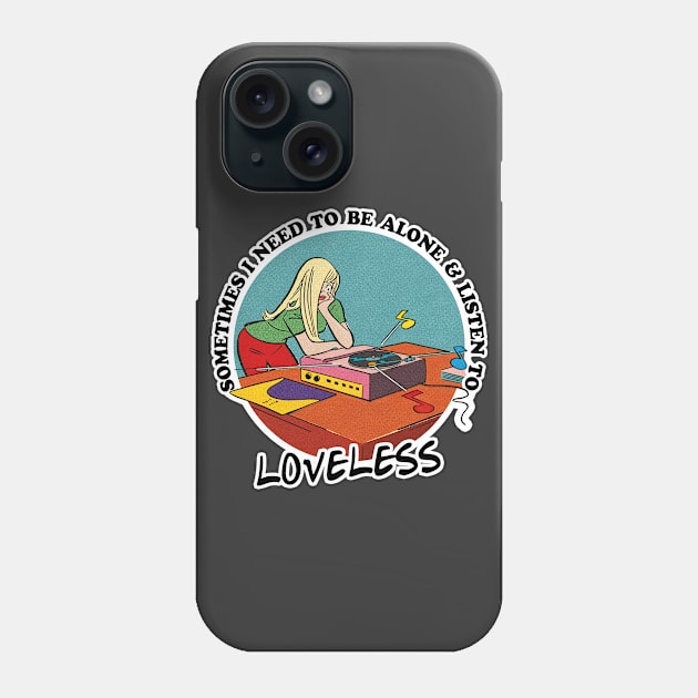 MBV Loveless / Music Obsessive Fan Design Phone Case by DankFutura