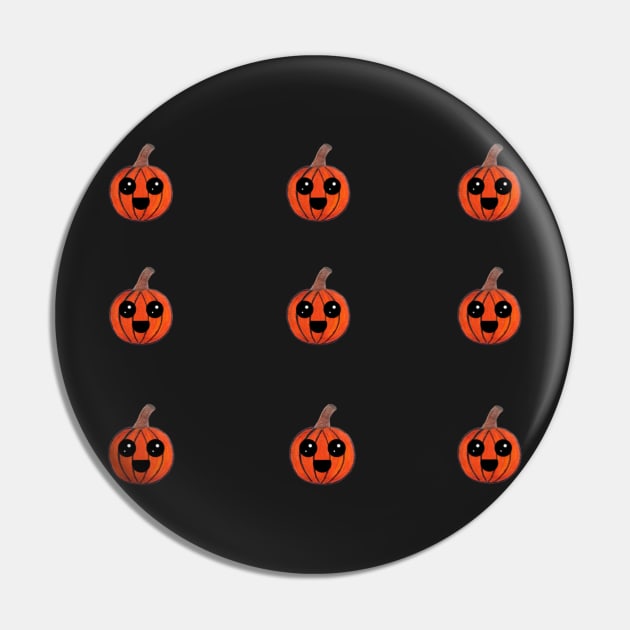 Cute Animated Pumpkin Pack Pin by thcreations1