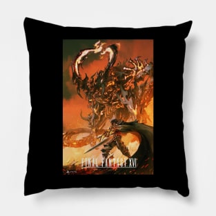 Final Fantasy 16 fan poster Pillow