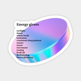 Energy Givers Magnet